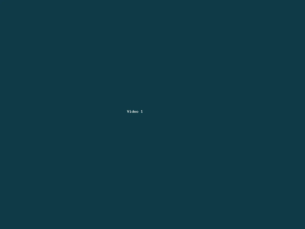 Placeholder video 1
